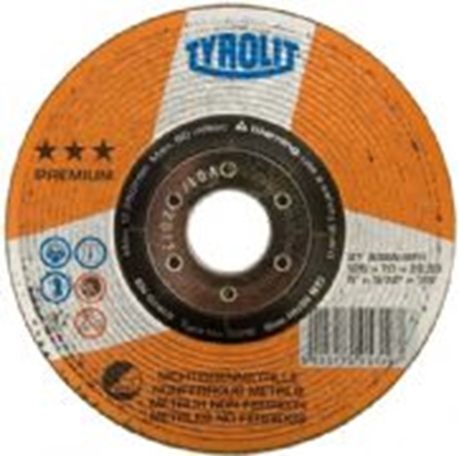 Picture of Slīpēšanas disks Tyrolit A 36 N BFX; 125x7 mm; 1 gab.