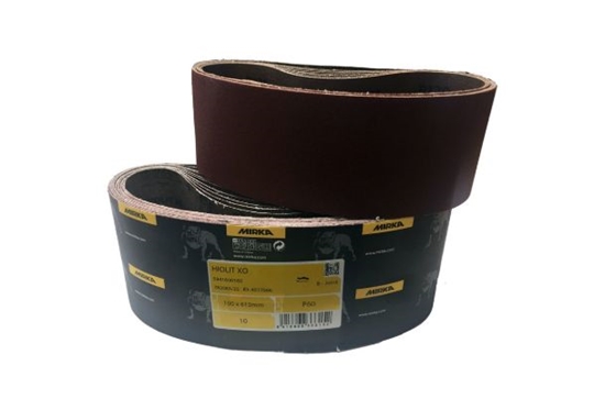 Изображение Slīpēšanas lente Mirka HIOLIT XO; 75x457 mm; P100; 1 gab.