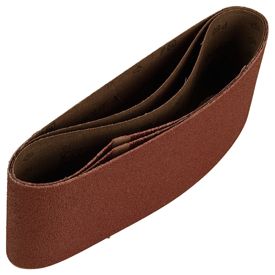 Изображение Slīpēšanas lente Mirka HIOLIT XO; 75x457 mm; P60; 3 gab.