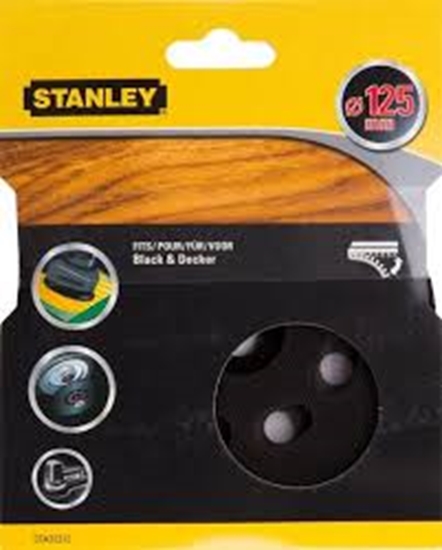Изображение Slīpēšanas pamatne ekscentra slīpmašīnai Stanley STA32312-XJ; 125 mm