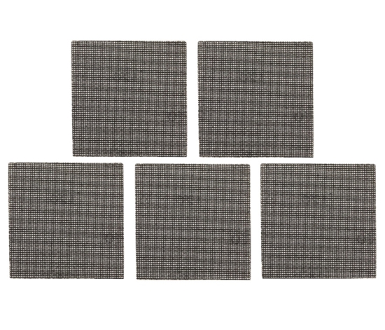 Изображение Slīpēšanas siets DeWalt DTM3023-QZ; 115x115 mm; K120; 5 gab.