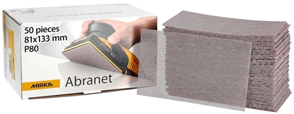 Изображение Slīpēšanas siets Mirka 5417805080; 81x133 mm; P80
