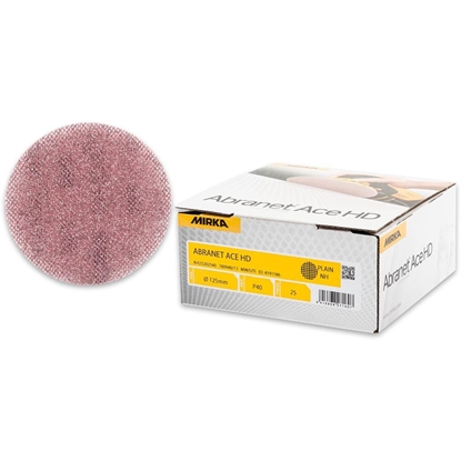 Изображение Slīpēšanas siets Mirka Abranet Ace HD AH23202540; 125 mm; P40
