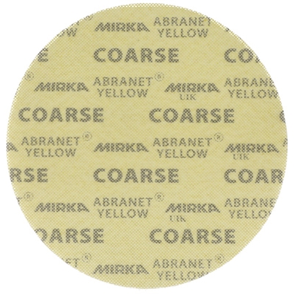 Изображение Slīpēšanas siets Mirka ABRANET YELLOW AY22302018; 225 mm; P180