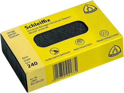 Attēls no Slīpēšanas švamme Klingspor 13803; 80x50x20 mm; G240; 18 gab.