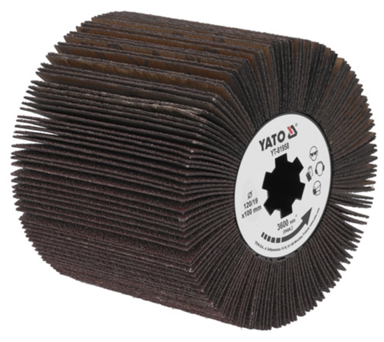 Picture of Slīpēšanas veltnis Yato YT-81958; 120x100x19 mm; G120