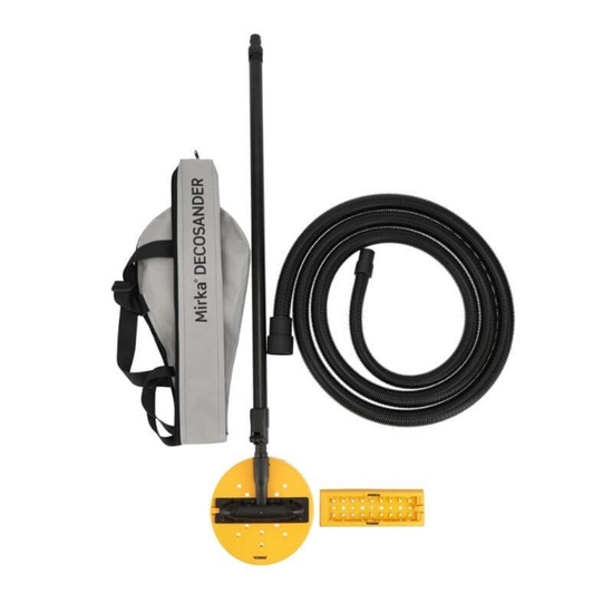 Изображение Slīpmašīna sienām Mirka DecoSander 80 x 230 mm/225 mm Grip Multi