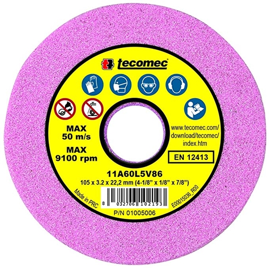 Picture of Slīpripa Tecomec ET1190051; 105x3,2x22,2 mm; 1 gab.