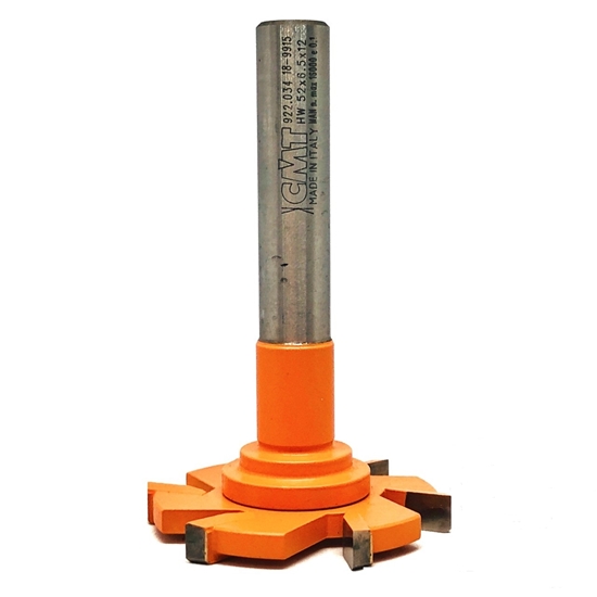 Изображение Slotu griezēja maršrutētāja uzgalis CMT 922.034.11; S=12 mm; D=52 mm