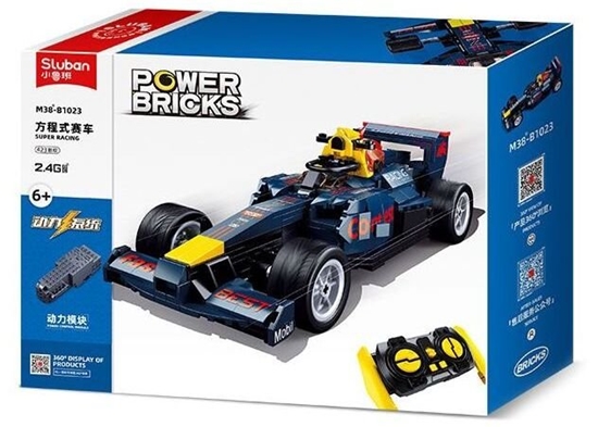 Picture of Sluban F10 samochodu sportowego RC konstruktor 423 det. 25,1 cm 6+