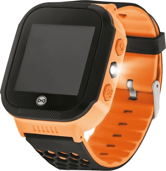 Picture of Smartwatch Forever Find Me KW-200 Czarno-pomaraczowy  (GSM036546)