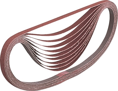 Picture of Smilšpapīra lenta lenšu slīpmašīnai 13x533 mm; K40; 5 gab.