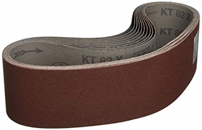 Picture of Smilšpapīra lenta lenšu slīpmašīnai Femi; 50x2200 mm; K80; 10 gab.