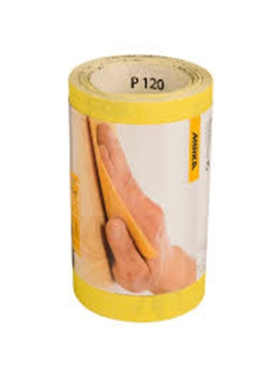 Изображение Smilšpapīra rullis Mirka 1655500112; 115mmx2,5m; P120