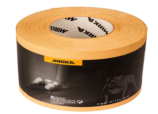 Изображение Smilšpapīra rullis Mirka 2851100132; 115 mm; 50 m; P320