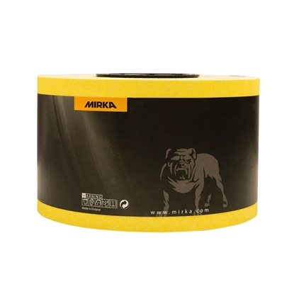 Изображение Smilšpapīra rullis Mirka Hiomant 4151110115; 115 mm; 50 m; P150