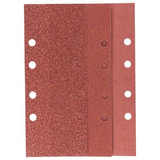 Picture of Smilšpapīrs Bosch 2609256B00; 93x230 mm; K60/K120/K180; 10 gab.