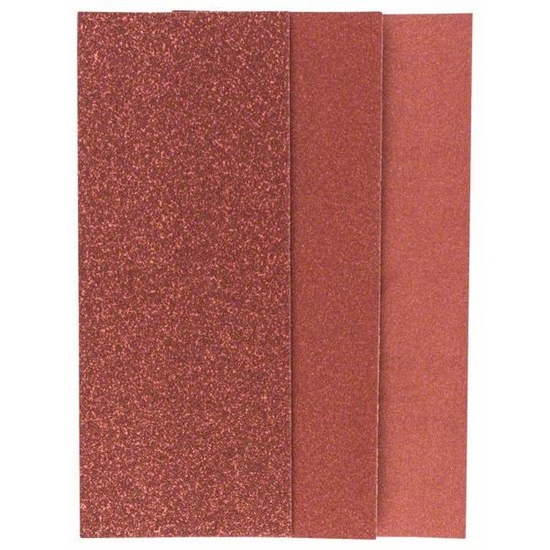 Picture of Smilšpapīrs Bosch 2609256B14; 93x230 mm; K60/K120/K180; 10 gab.