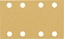 Picture of Smilšpapīrs Bosch C470; 80x133 mm; K60; 10 gab.