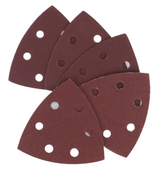 Изображение Smilšpapīrs deltveida slīpmašīnām Cortex 31410; 94x94 mm; P80; 5 gab.