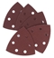 Attēls no Smilšpapīrs deltveida slīpmašīnām Cortex 31410; 94x94 mm; P80; 5 gab.