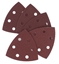 Attēls no Smilšpapīrs deltveida slīpmašīnām Cortex 31411; 94x94 mm; P100; 5 gab.
