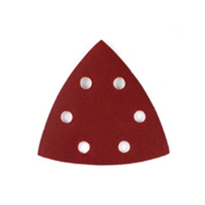 Изображение Smilšpapīrs deltveida slīpmašīnām DeWalt DT3093; 93x93 mm; P120; 10 gab.