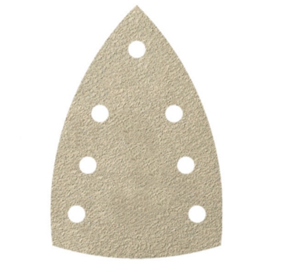 Attēls no Smilšpapīrs deltveida slīpmašīnām Klingspor PS 33 CK; GLS24; 98x148 mm; G120; 100 gab.