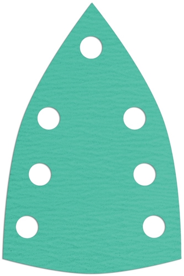 Picture of Smilšpapīrs deltveida slīpmašīnām Klingspor PS 77 CK T-ACT; GL18; 98x148 mm; G100; 100 gab.