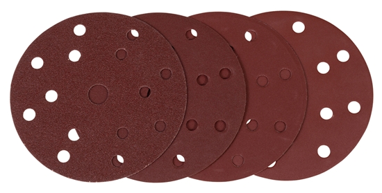 Picture of Smilšpapīrs ekscentra slīpmašīnai Makita D-77235; 150 mm; P60/120/240/320; 20 gab.