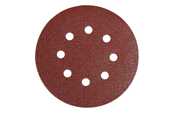 Изображение Smilšpapīrs ekscentra slīpmašīnai Mirka 3061602080; 125 mm; P80; 20 gab.