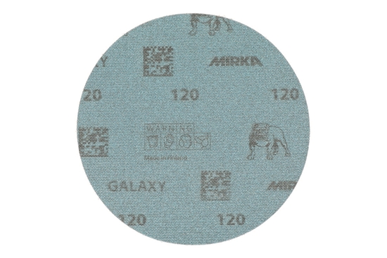 Изображение Smilšpapīrs ekscentra slīpmašīnai Mirka FY61205012; 125 mm; P120