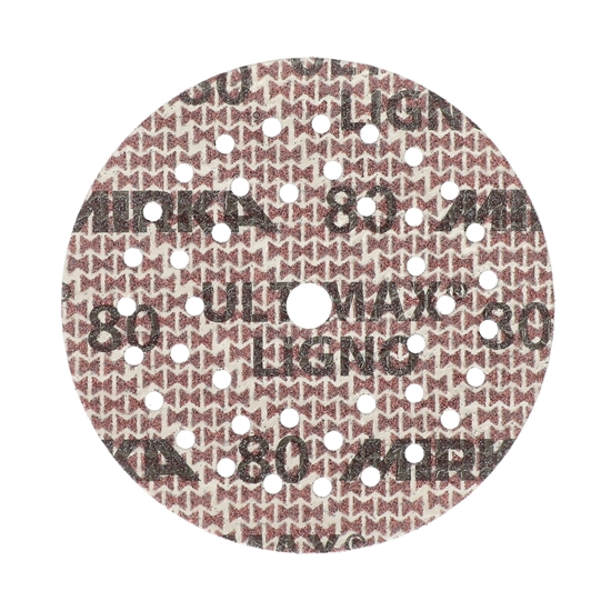 Изображение Smilšpapīrs ekscentra slīpmašīnai Mirka UL6M209980; 125 mm; P80