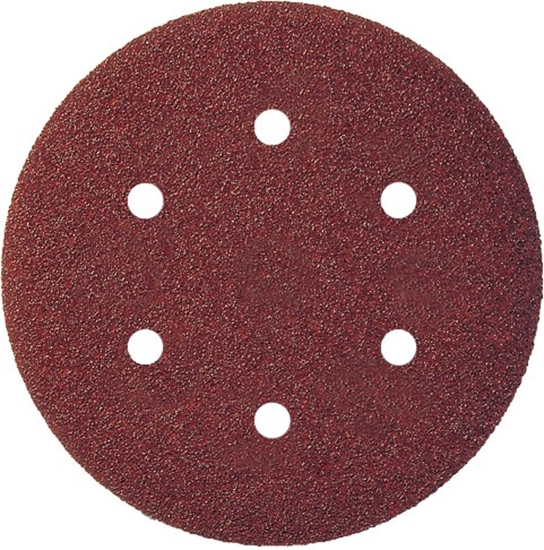 Picture of Smilšpapīrs ekscentra slīpmašīnai Virutex; 150 mm; P120; 8 gab.