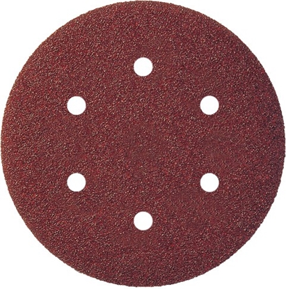 Picture of Smilšpapīrs ekscentra slīpmašīnai Virutex; 150 mm; P220; 8 gab.