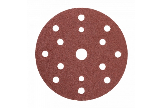 Picture of Smilšpapīrs Hogert HT8D131; 150 mm; K60; 5 gab.