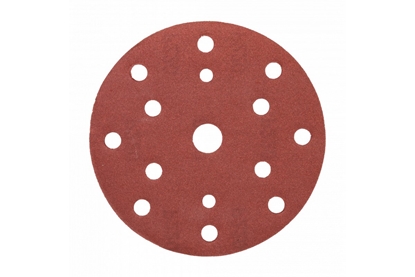 Picture of Smilšpapīrs Hogert HT8D137; 150 mm; K220; 5 gab.