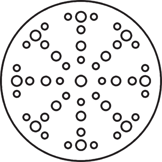 Picture of Smilšpapīrs Klingspor PS 33 BK; GLS74; 150 mm; P150; 100 gab.