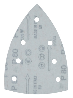 Picture of Smilšpapīrs Makita E-23438; 100x150 mm; K80; 10 gab.