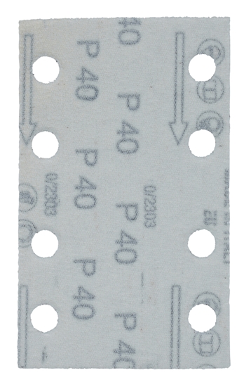 Picture of Smilšpapīrs Makita E-23494; 80x130 mm; K40; 10 gab.