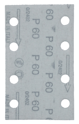 Picture of Smilšpapīrs Makita E-23503; 80x130 mm; K60; 10 gab.