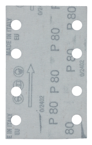 Picture of Smilšpapīrs Makita E-23519; 80x130 mm; K80; 10 gab.
