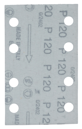 Picture of Smilšpapīrs Makita E-23531; 80x130 mm; K120; 10 gab.