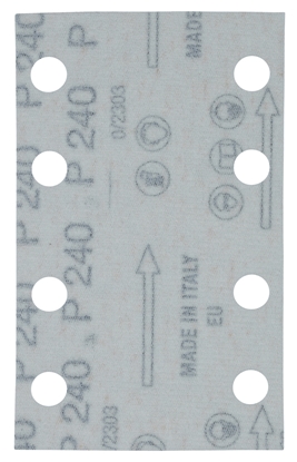 Изображение Smilšpapīrs Makita E-23569; 80x130 mm; K240; 10 gab.