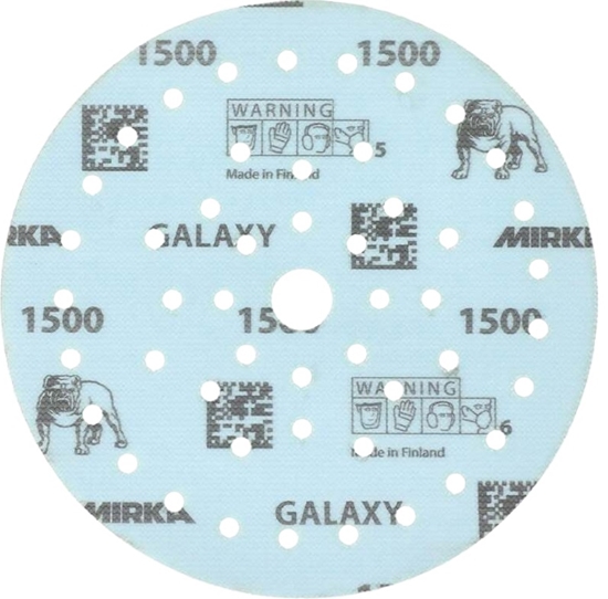 Изображение Smilšpapīrs Mirka GALAXY FY6M209912; 125 mm; P120