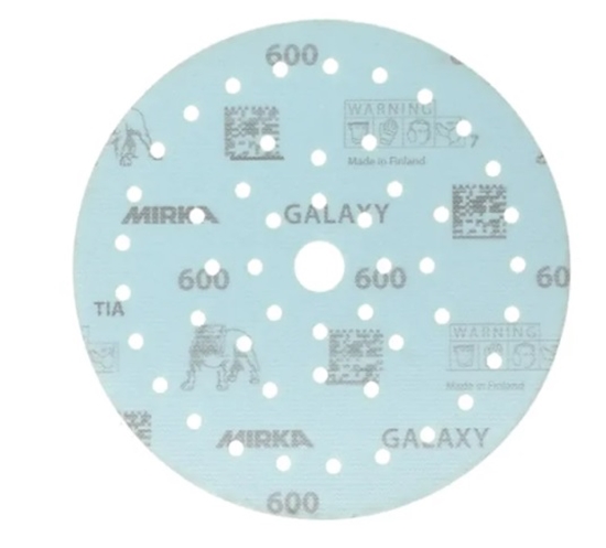 Изображение Smilšpapīrs Mirka GALAXY FY6M209918; 125 mm; P180