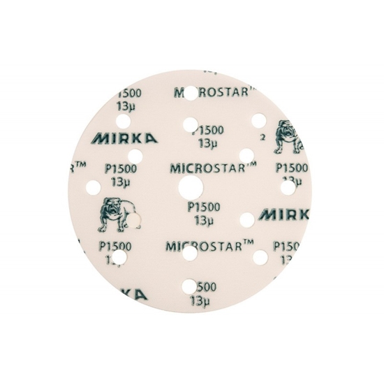 Изображение Smilšpapīrs Mirka MICROSTAR FM61105094; 150 mm; P1500