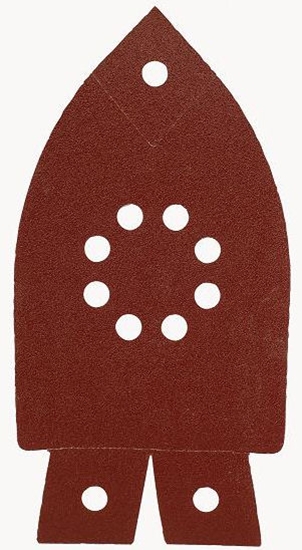 Picture of Smilšpapīrs trijstūrveida slīpmašīnān Mirka Fish 3060500512; 175 mm; P120