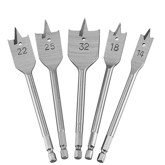 Изображение Spalvurbju komplekts koka urbšanai DeWalt DT4798-QZ; 14-32 mm; 5 gab.