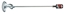 Attēls no Spirālveida maisītājs Makita D-73508; 120x600 mm; M14; 1 gab.